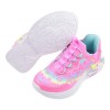 (17~21公分)SKECHERS獨角獸LIGHTS粉紅色中童電燈運動鞋