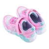(17~22公分)SKECHERS電燈愛心星光粉色中大童運動鞋