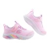 (17~21公分)SKECHERS粉紫彩虹電燈兒童機能運動鞋