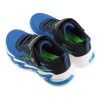 (17~21公分)SKECHERS藍綠閃電電燈兒童機能運動鞋