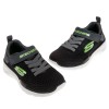 (17~24公分)SKECHERS_EQUALIZER3.0_黑色螢光綠兒童機能運動鞋