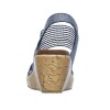 (23~26公分)SKECHERS_CALI系列耀眼藍色女款楔型涼鞋
