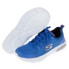 (21~25公分)SKECHERS_DYNA_AIR_閃耀藍色針織氣墊兒童機能運動鞋