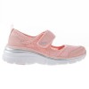 (23~25.5公分)SKECHERS記憶鞋墊透氣涼爽粉色女鞋休閒鞋