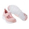 (23~25.5公分)SKECHERS記憶鞋墊透氣涼爽粉色女鞋休閒鞋