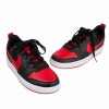 (23~25公分)NIKE_Court_Borough_Low2黑紅色兒童運動鞋