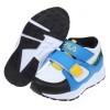 (16~22公分)FILA經典中筒黃藍色兒童機能運動鞋
