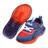 (15~20公分)FILA康特杯渲染藍紅色兒童氣墊運動慢跑鞋