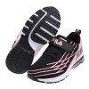 (16~22公分)FILA康特杯系列透氣舒適氣墊粉黑色兒童運動鞋
