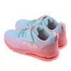 (19~24公分)FILA康特杯冰沁藍粉兒童氣墊慢跑運動鞋