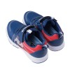 (19~24公分)FILA康特杯勇者藍紅兒童輕量慢跑運動鞋