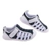 (15~19公分)日本IFME極簡播洲織白色中童機能水涼鞋