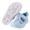 (15~19公分)日本IFME極簡淺藍色中童機能水涼鞋