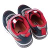 (16~22公分)FILA反光系列康特杯藍紅色兒童氣墊機能運動鞋
