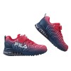 (19~24公分)FILA康特杯英雄紅藍兒童氣墊慢跑運動鞋