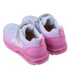 (19~24公分)FILA康特杯浪漫紫粉兒童氣墊慢跑運動鞋