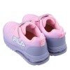 (19~24公分)FILA康特杯羅曼粉紫兒童氣墊慢跑運動鞋