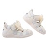 (12.5~15公分)日本IFME蝴蝶結米黃寶寶機能水涼鞋