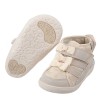 (12.5~14.5公分)日本IFME花語蝴蝶結米色寶寶機能學步鞋