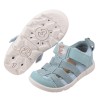 (15~19公分)日本IFME極簡湖藍色中童機能水涼鞋