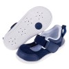 (15~21公分)日本IFME透氣網布深藍色兒童機能室內鞋