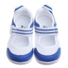 (15~22公分)日本IFME夏日藍白透氣網布機能室內鞋