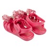 (14~17.5公分)ZAXY幻想曲桃紅色蝴蝶結兒童護趾涼鞋香香鞋