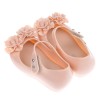 (14~19公分)Melissa雙子玫瑰粉紅色兒童魚口涼鞋香香鞋