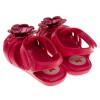 (12.5~17.5公分)ZAXY綺麗牡丹花桃紅色寶寶護趾涼鞋香香鞋