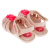 (12.5~17.5公分)ZAXY小熊軟糖裸粉色寶寶護趾涼鞋香香鞋