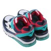 (19~23公分)KangaROOS藍白防潑水氣墊兒童機能運動鞋