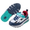 (19~23公分)KangaROOS藍白防潑水氣墊兒童機能運動鞋