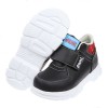 (17.5~23公分)台灣製紅黑格紋中筒兒童預防矯正鞋休閒鞋