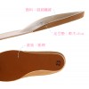 (14.5~24公分)Dami軟木材質真皮皮面兒童足弓支撐鞋墊