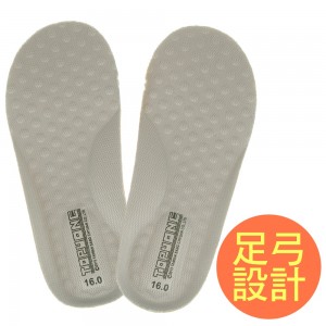 (14~25公分)TOPUONE足弓設計灰色健康機能鞋墊