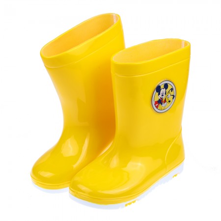 (16~20公分)Disney迪士尼米奇布魯托黃色兒童雨鞋