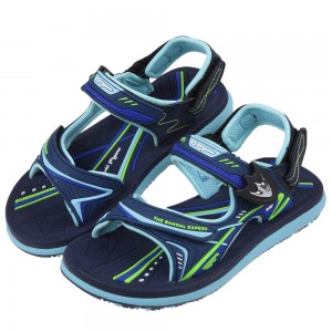 (19~23公分)GP藍色簡約休閒兩用兒童涼鞋