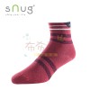 (24-27公分)sNug休閒短襪棗紅/紫藕/紫藕