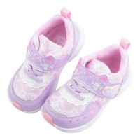 (15~18公分)Moonstar日本月星飛翔翅膀夢幻紫中童機能運動鞋