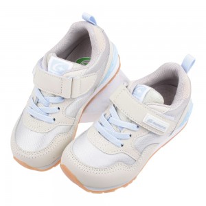 (15~19公分)Moonstar日本月星Hi系列活耀奶茶中童機能運動鞋