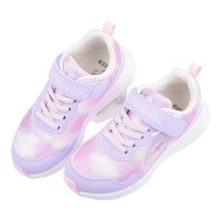 (19~23公分)Moonstar日本月星LUVRUSH輕量粉彩紫色大童機能運動鞋