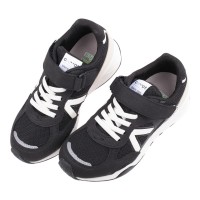 (19~24公分)Moonstar日本月星Hi系列元氣黑白中童大童機能運動鞋