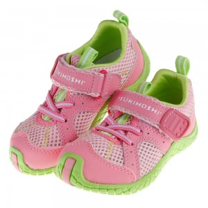 (15~21公分)Moonstar日本TSUKIHOSHI粉彩透氣兒童機能運動鞋