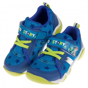(16~19公分)Moonstar玩具總動員藍色兒童機能運動鞋