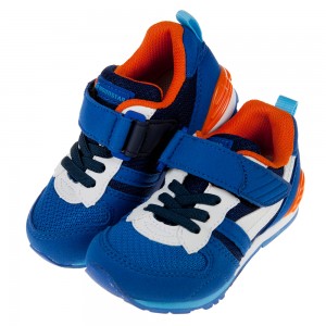 (15~21公分)Moonstar日本Hi系列藍色兒童機能運動鞋