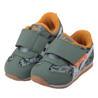 (14~16公分)asics亞瑟士IDAHO綠色恐龍世界寶寶機能學步鞋