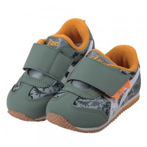(14~16公分)asics亞瑟士IDAHO綠色恐龍世界寶寶機能學步鞋