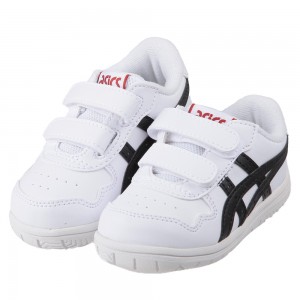 (14~16.5公分)asics亞瑟士JAPANS白色寶寶機能學步鞋