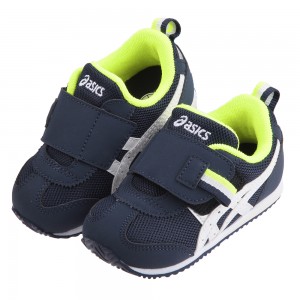 (14~15.5公分)asics亞瑟士IDAHO小巴黎藍色寶寶機能學步鞋