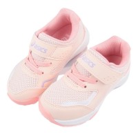 (16~22公分)asics亞瑟士LAZERBEAM粉紅色中童機能運動鞋